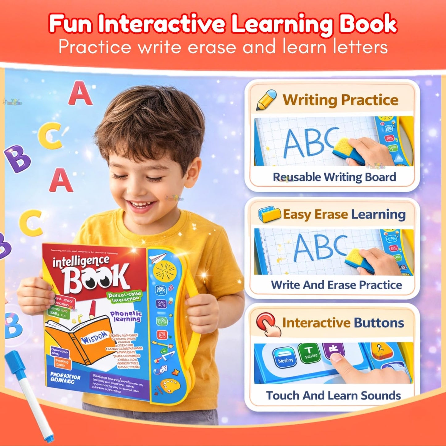 Interactive Educational Activity Book