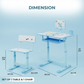 Adjustable Kids Study Table & Chair Set