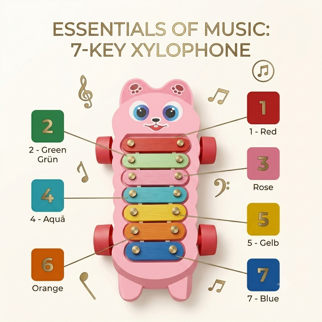 Musical Learning Bench