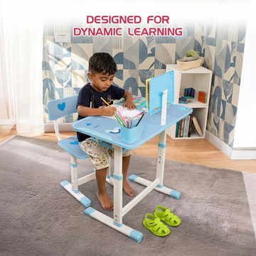 Adjustable Kids Study Table & Chair Set