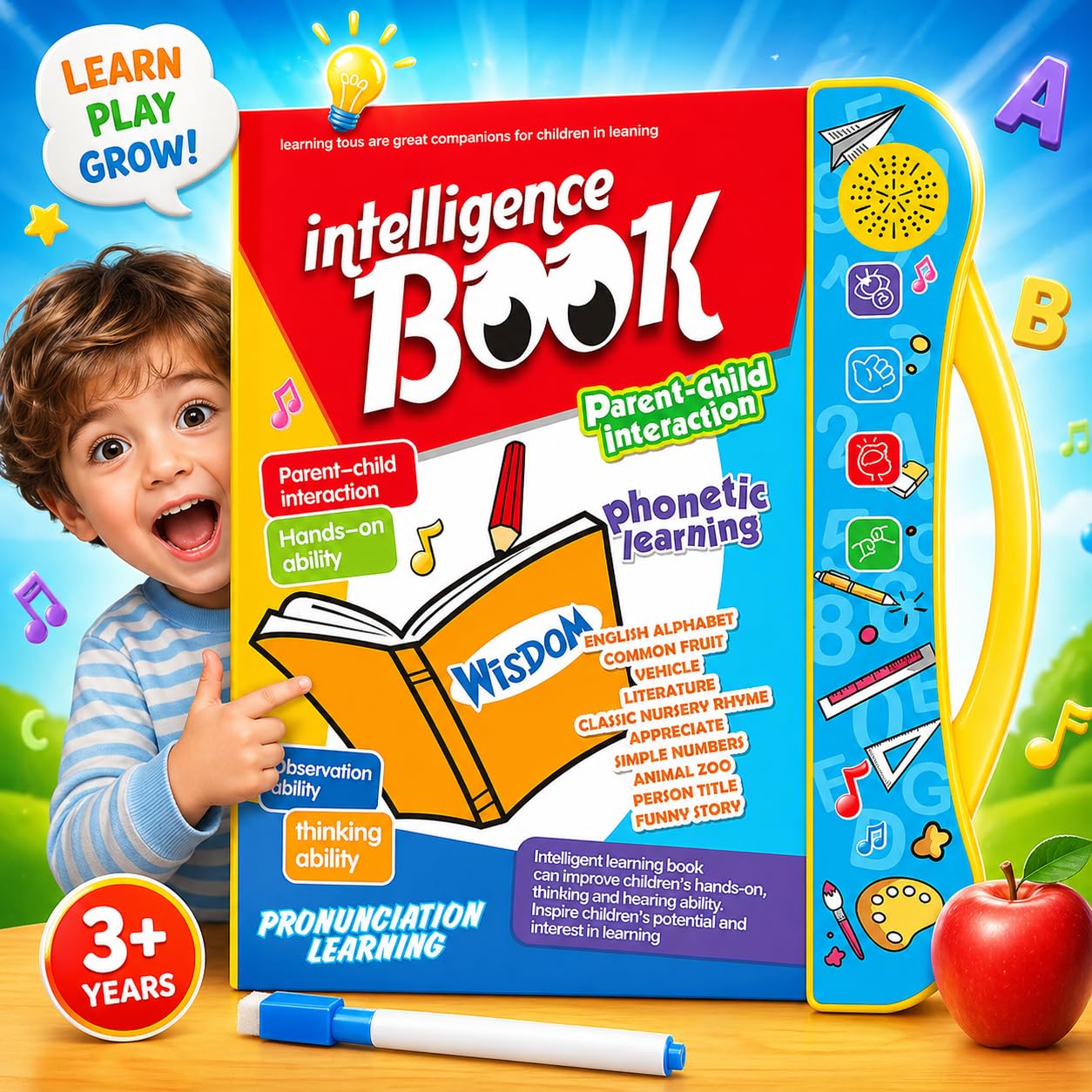 Interactive Educational Activity Book