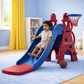 Kids Slide with Basketball Hoop & Climbing Ladder